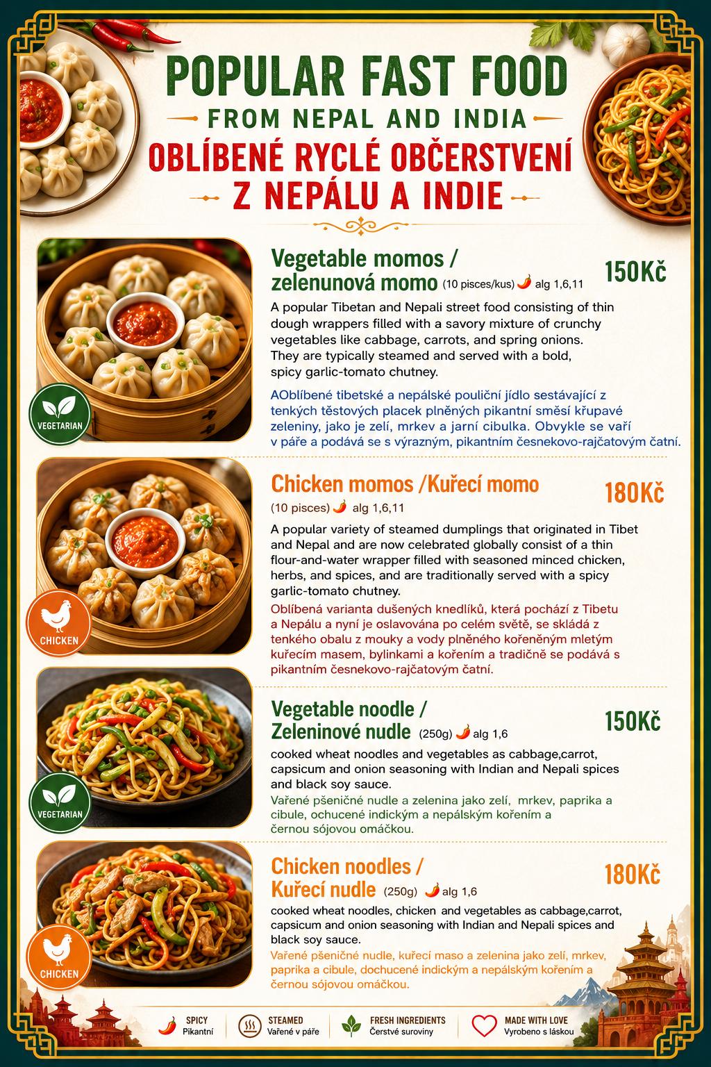 New Menu – Pashupati